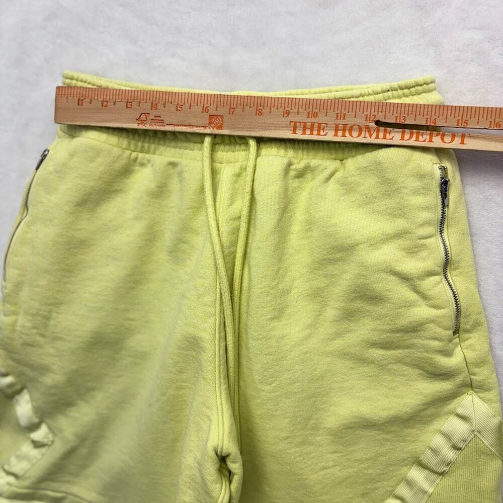 Jordan Black Cat Diamond Fleece Shorts AV5017-335 Luminous Green Mens Size M - Picture 11 of 13
